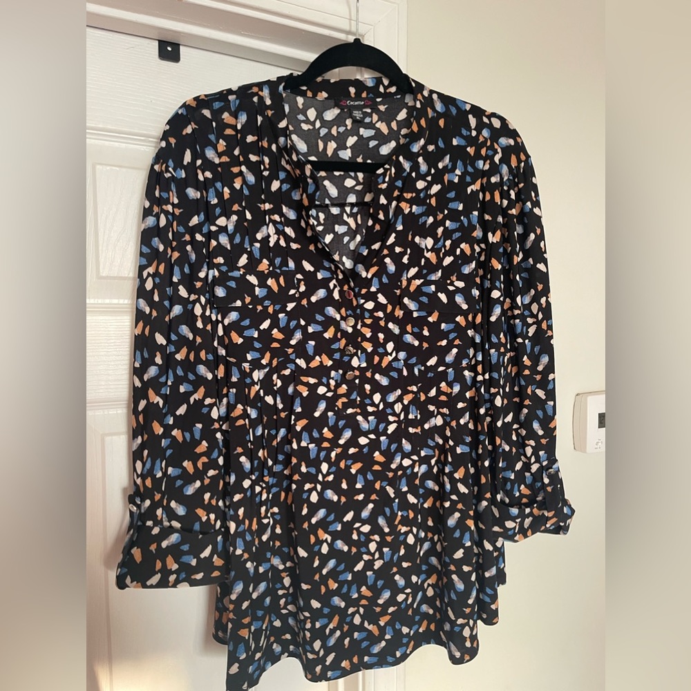 Quarter sleeve blouse